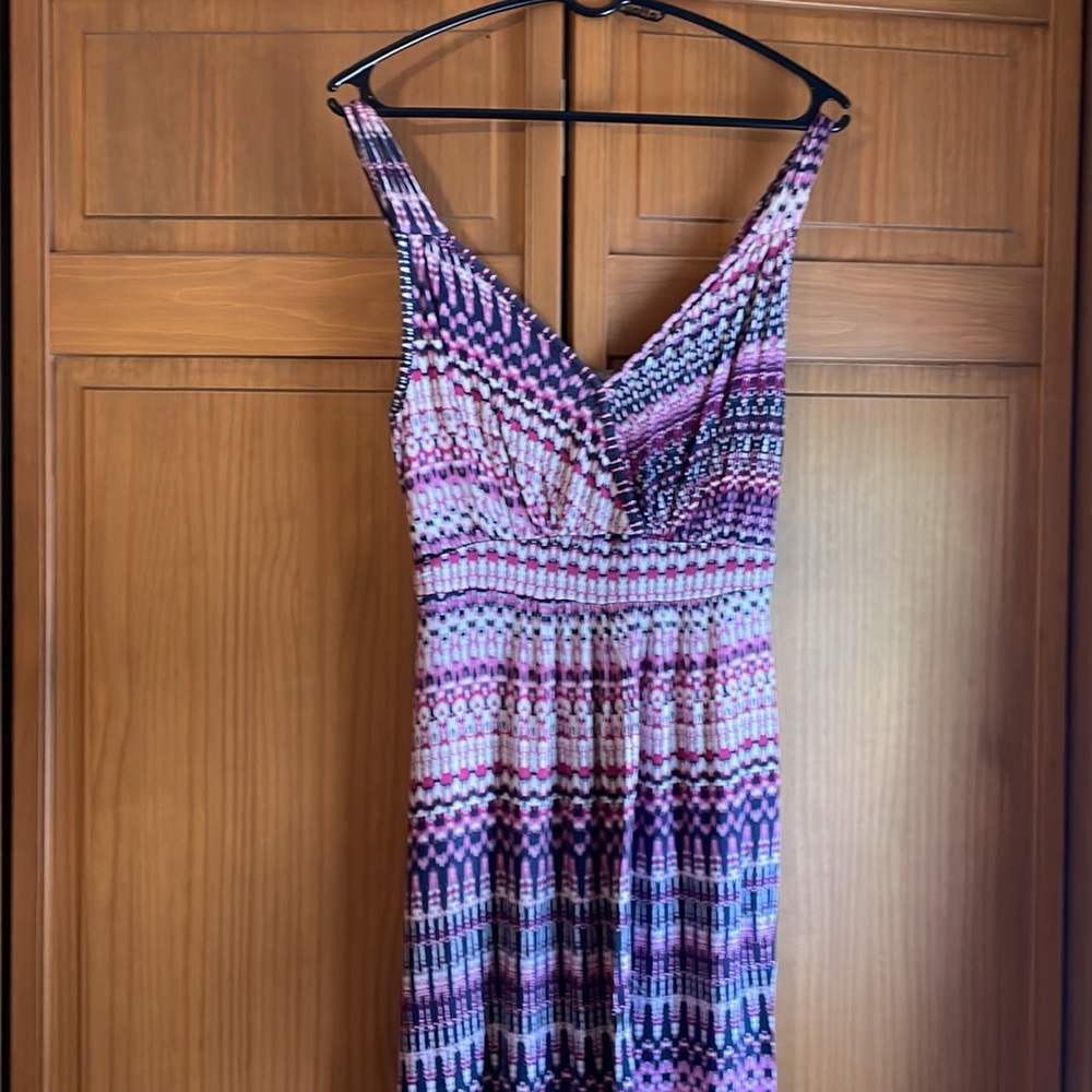 Maternity maxi dress
